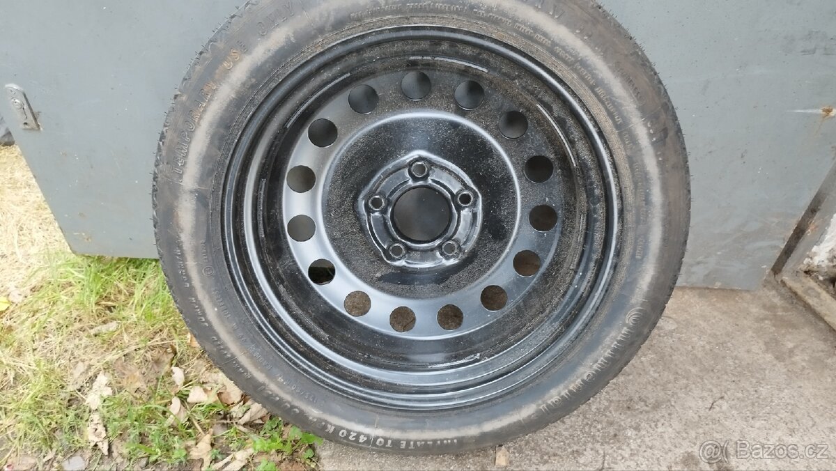rezerva 5x120 r17, dojezdové kolo BMW - 5