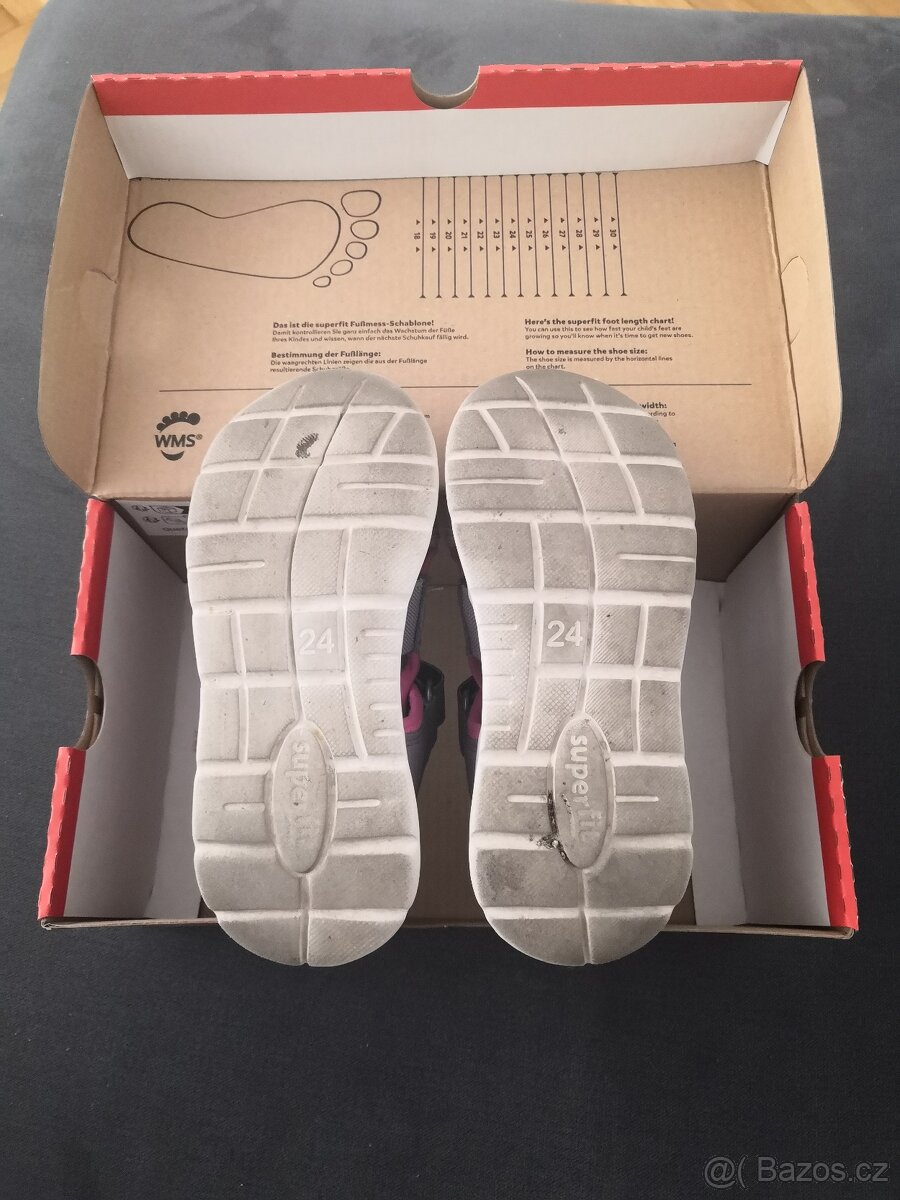 Dětské sandály Superfit Wave, vel. 24 - 5