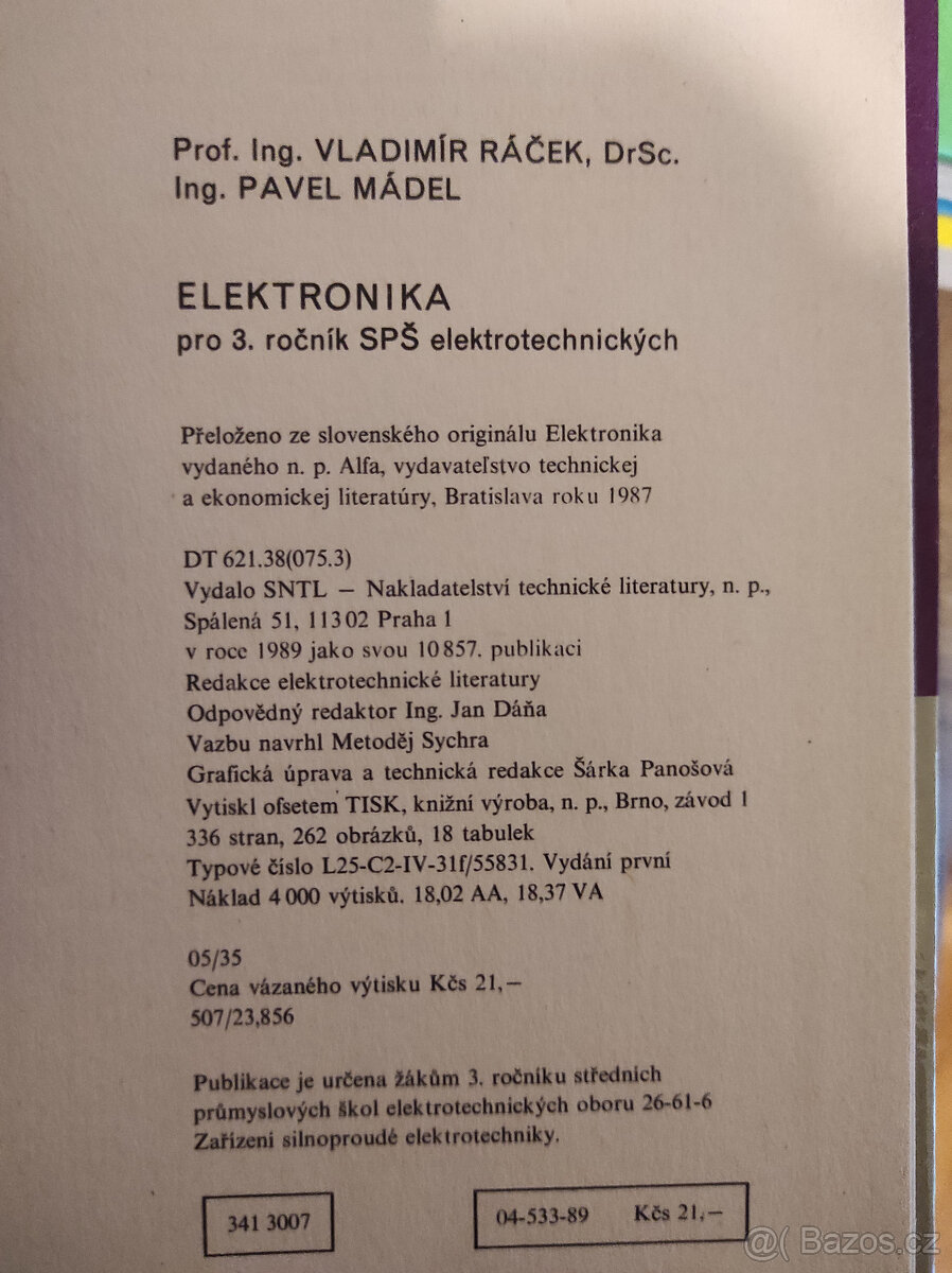 Elektronika pro 3. ročník SPŠ elektrotechnických - 5