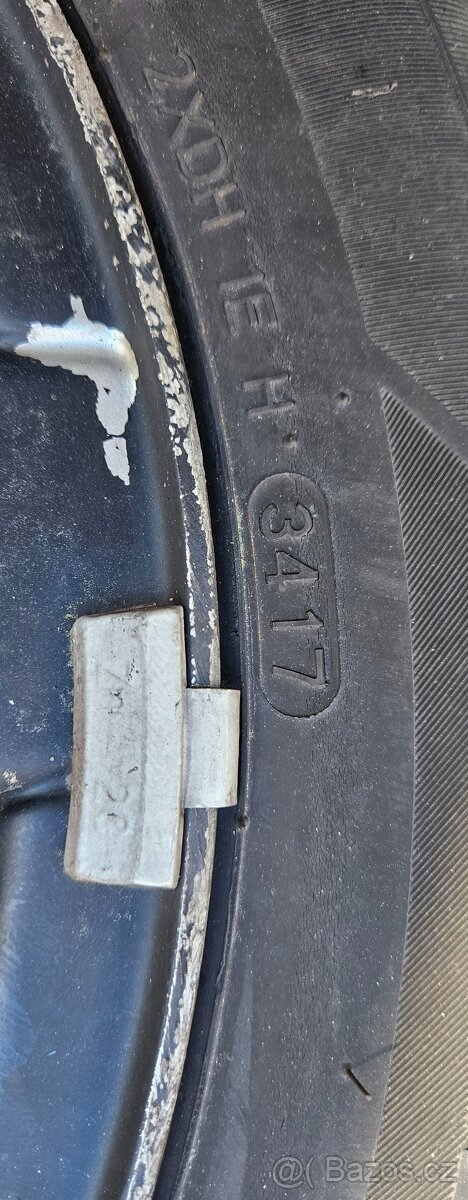 Disky 5x100 R15 vč. Pneu - 5