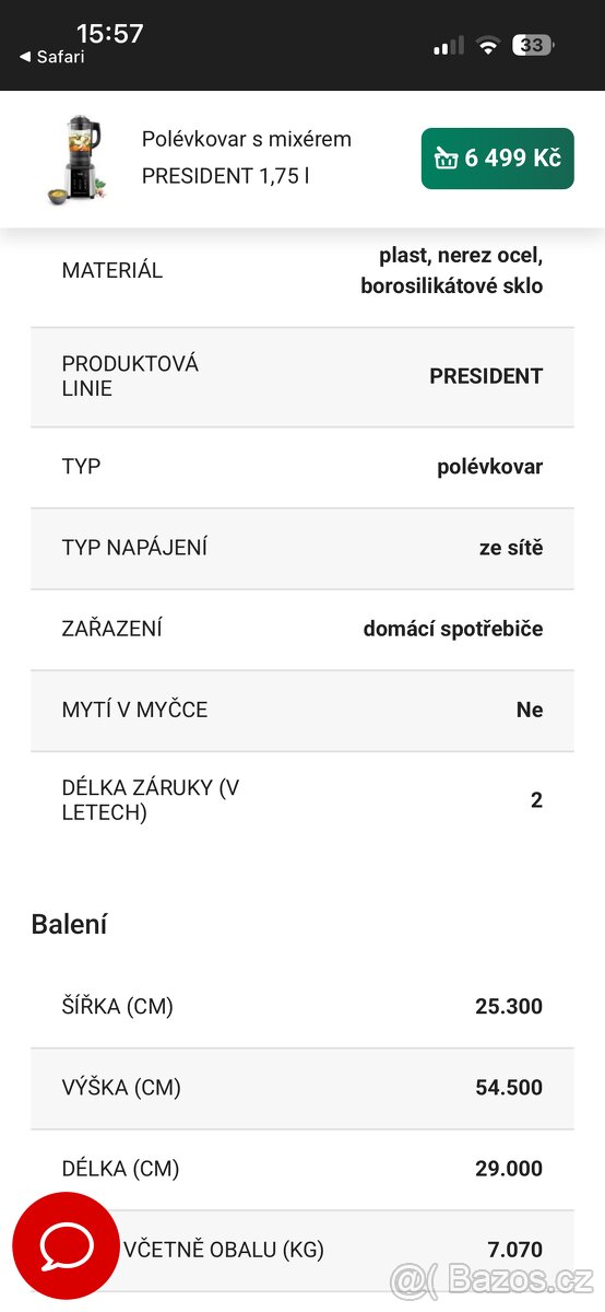 Polévkovar, mixer Tescoma - 5