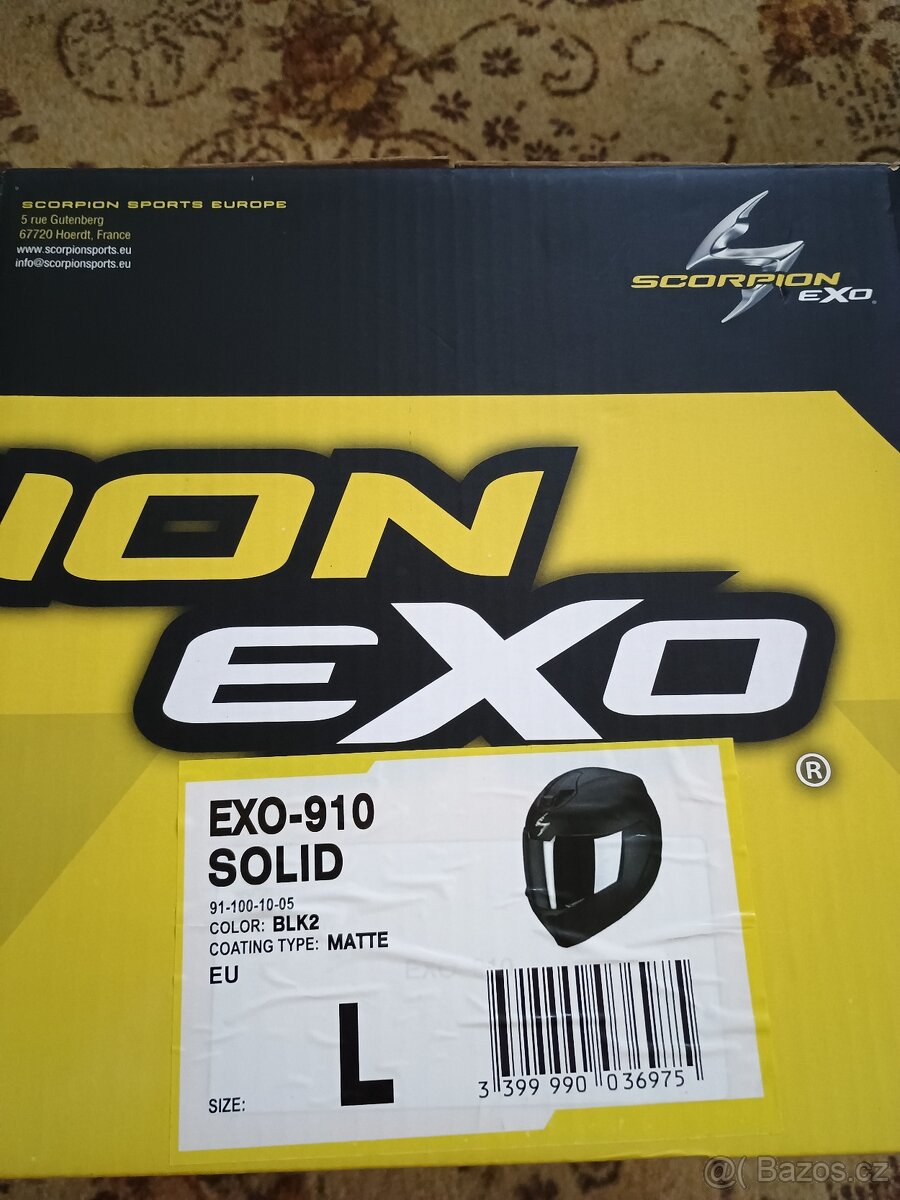 Moto přilba, helma Scorpion exo 910 - 5