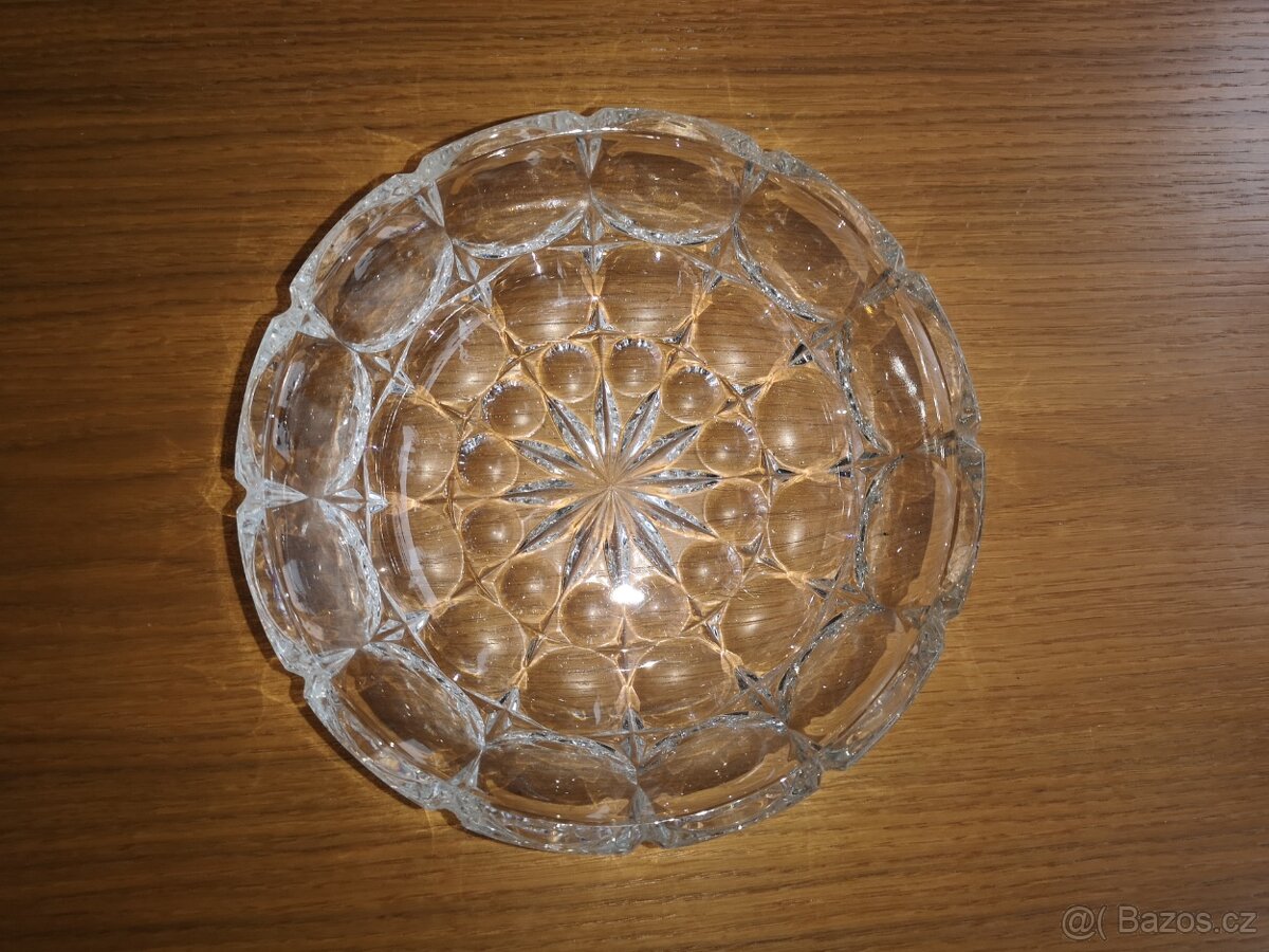 Skleněná ozdobná mísa - 3 - 5