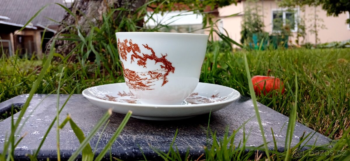 Hnědý Hrníček Bohemia Inglazed - 5