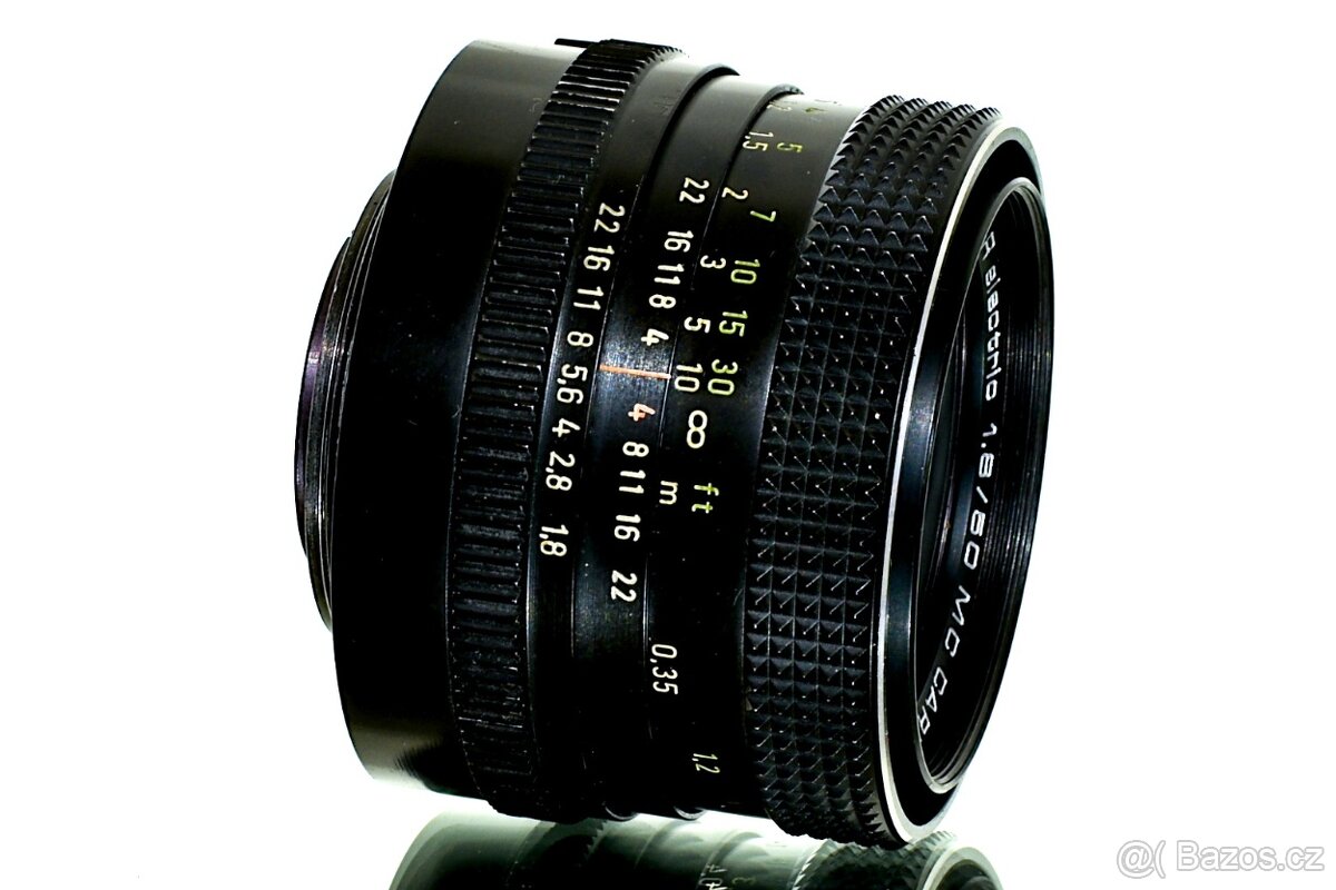 CZJ Pancolar electric MC 1,8/50mm M42 OHNIVÁK - 5