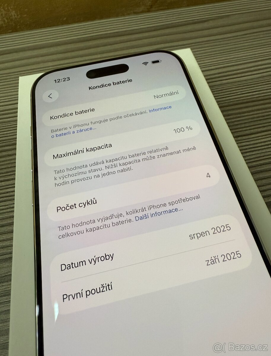 Apple iPhone Air 256GB bílá, pouze vyzkoušený, záruka - 5