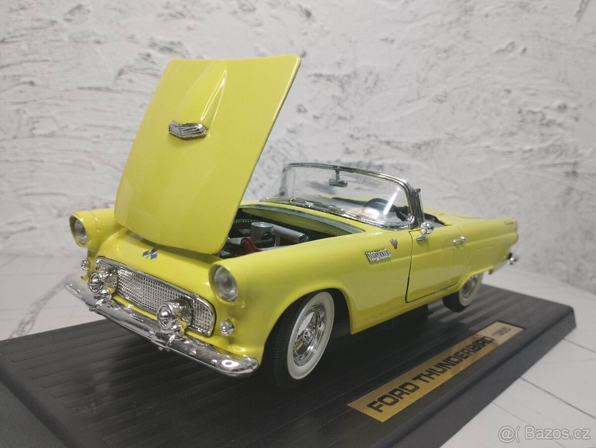 Ford Thunderbird 1955 1/18 Road Tough - 5