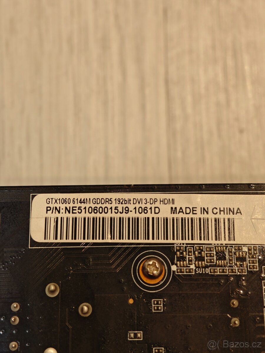 GAINWARD GTX 1060 6GB GDDR5 - 5