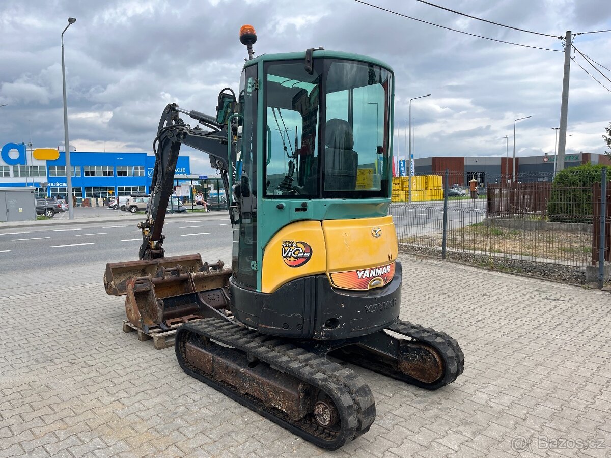 Minibagr minirypadlo Yanmar VIO25-4, JCB CAT Kubota - 5