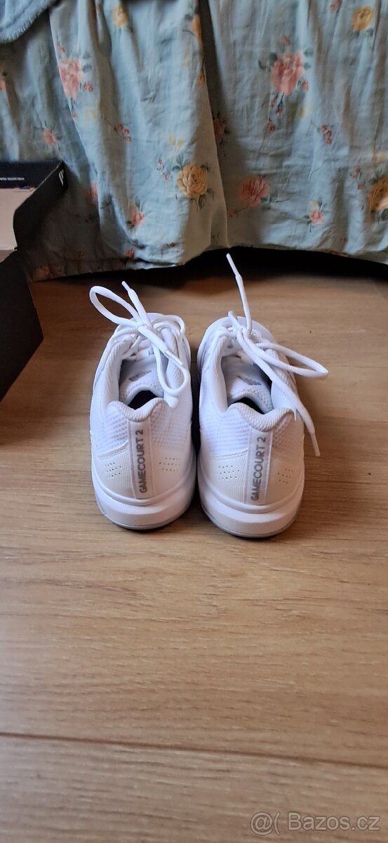 Adidas boty GameCourt2 Bilé - 5