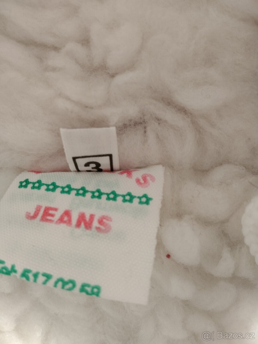 Zimní velmi teplá dívčí kombinéza velikost spíš 92. - 5