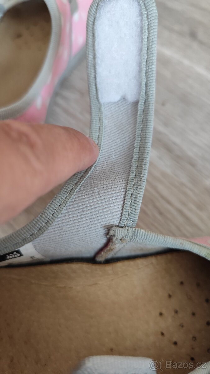 Papučky Befado č.27 + nazouvakyCoqui 26 - 5