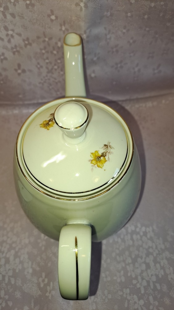 RETRO PORCELÁNOVÁ ČAJOVÁ KONVIČKA - 5