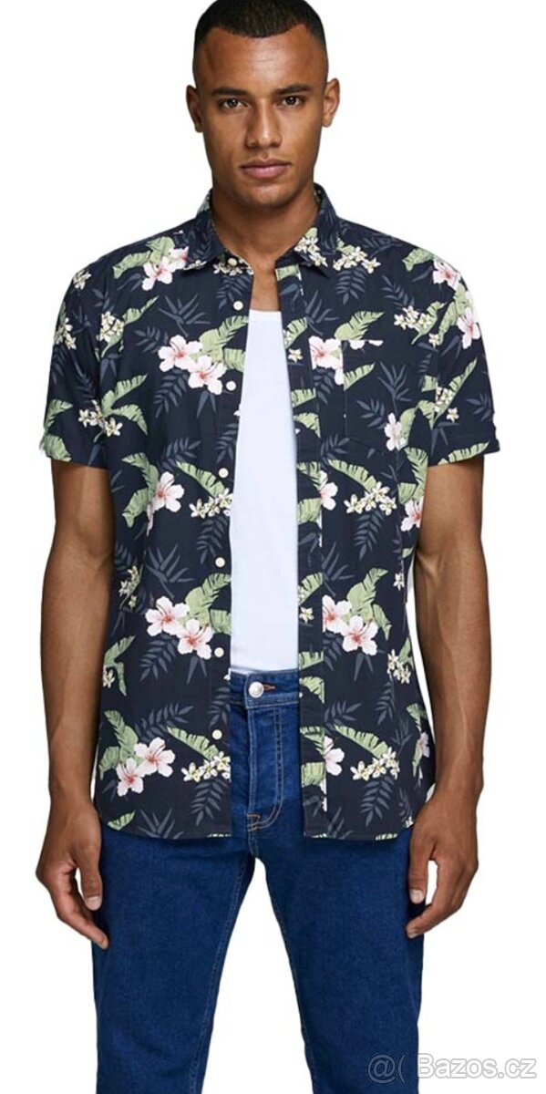 Pánská havajská košile Jack&Jones/S/2x52cm - 5