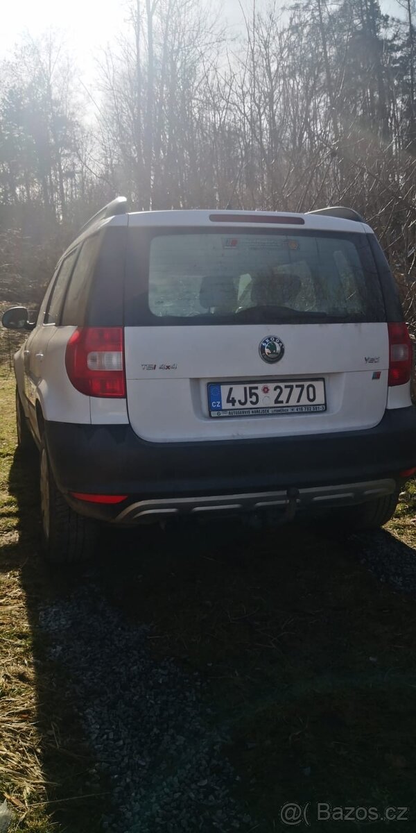 Škoda Yeti 1,8 benzin 2009, 4x4 - 5