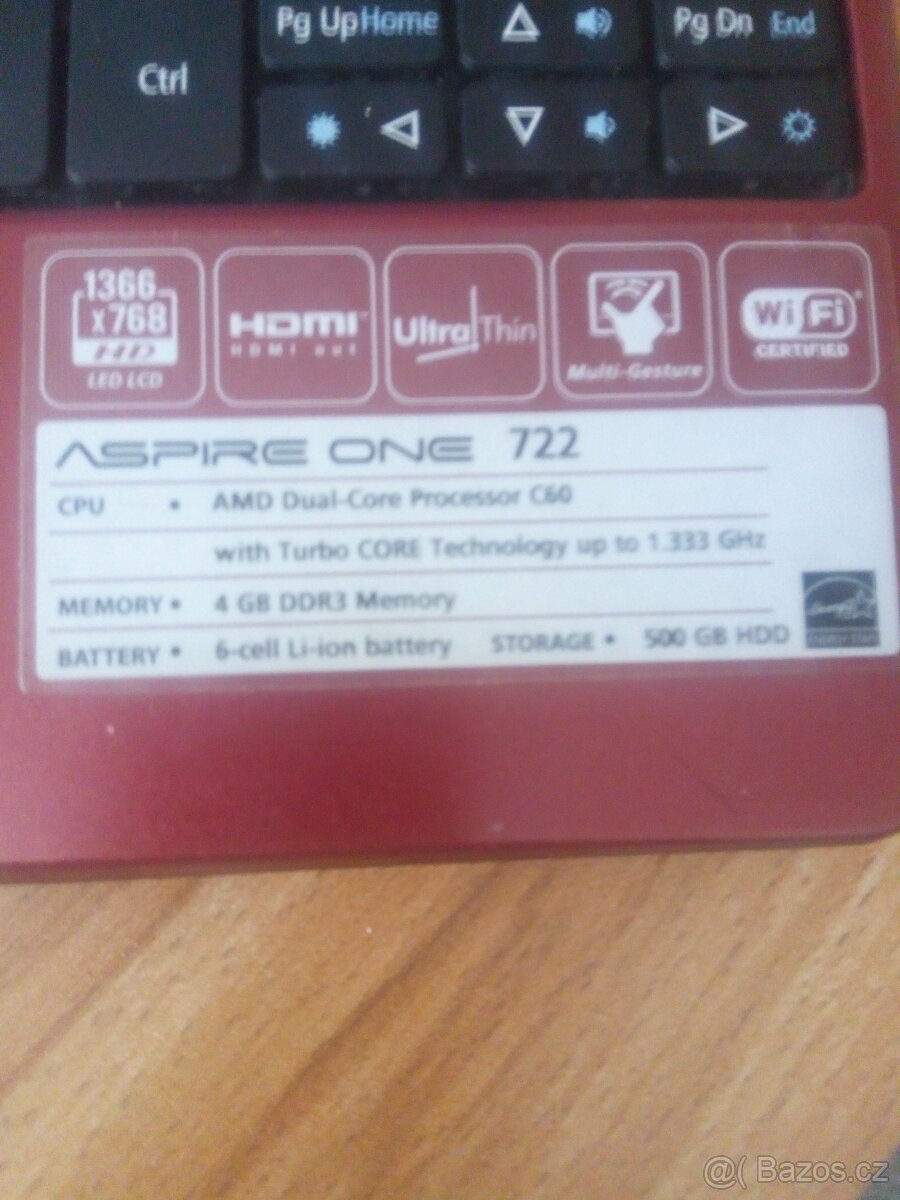 Mini notebook acer - 5