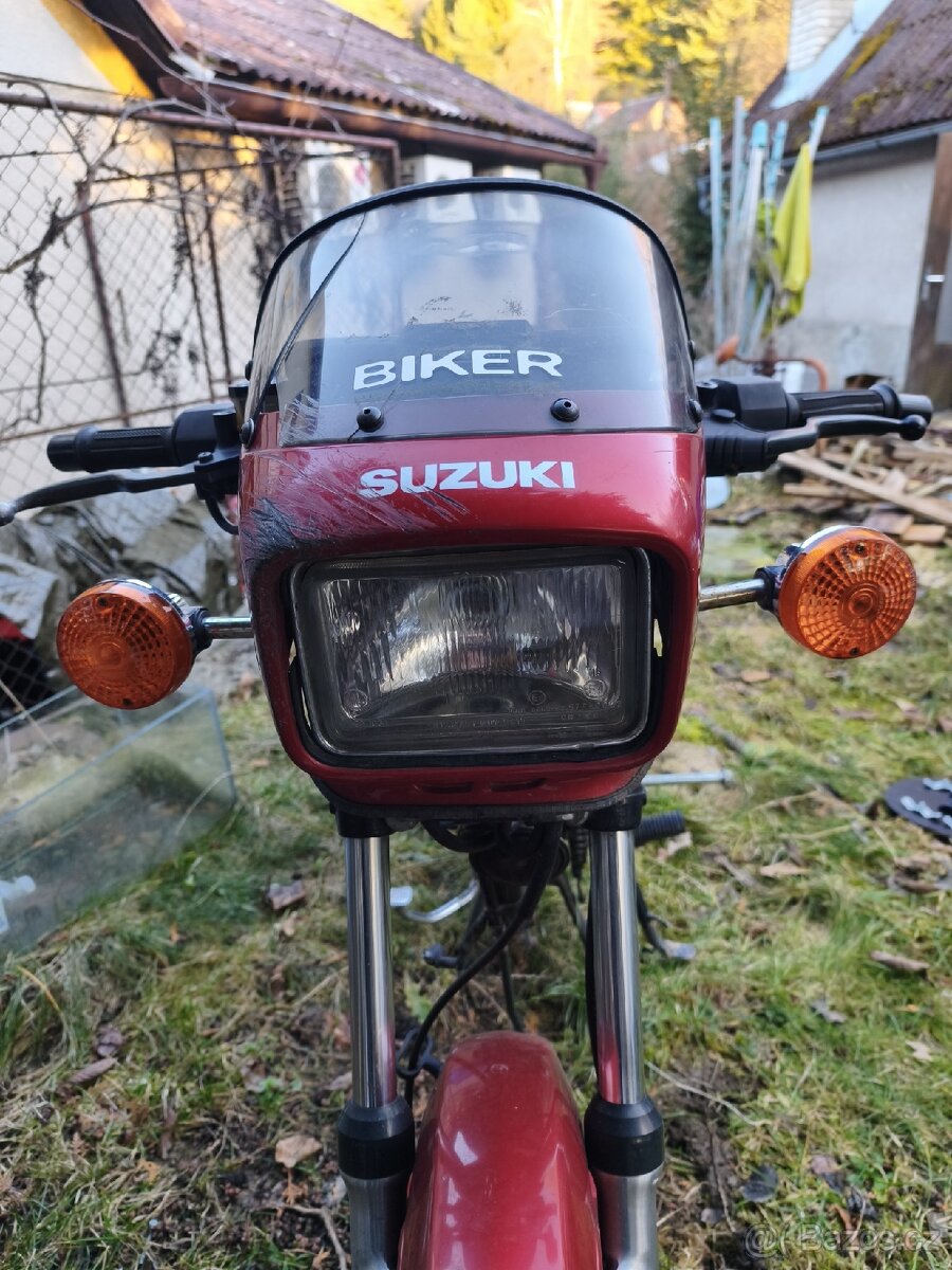 🏍️ Suzuki GS 125 – bez motoru a bez TP | na dĂly / projekt - 5
