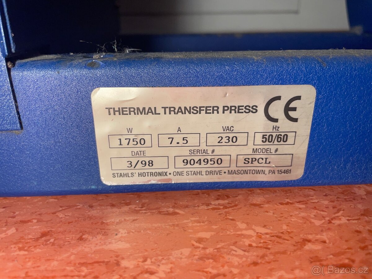 Profesionální termolis STAHLS’ HOTRONIX SPCL – 38×38 cm - 5