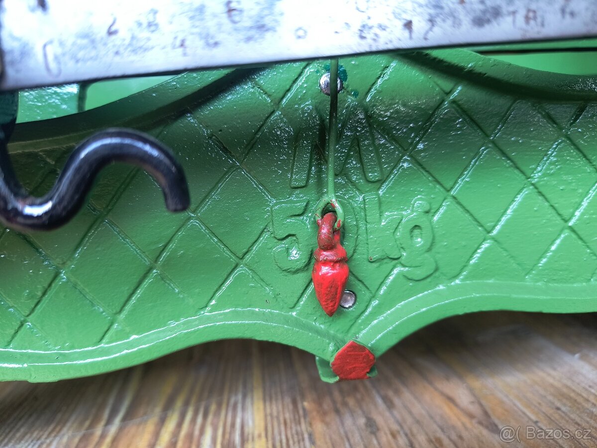 Kovová váha do 50 kg větší - 5