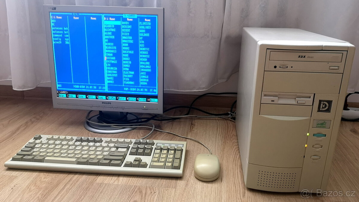 Predám Retro PC 486 DX2 66MHz (29) - 5