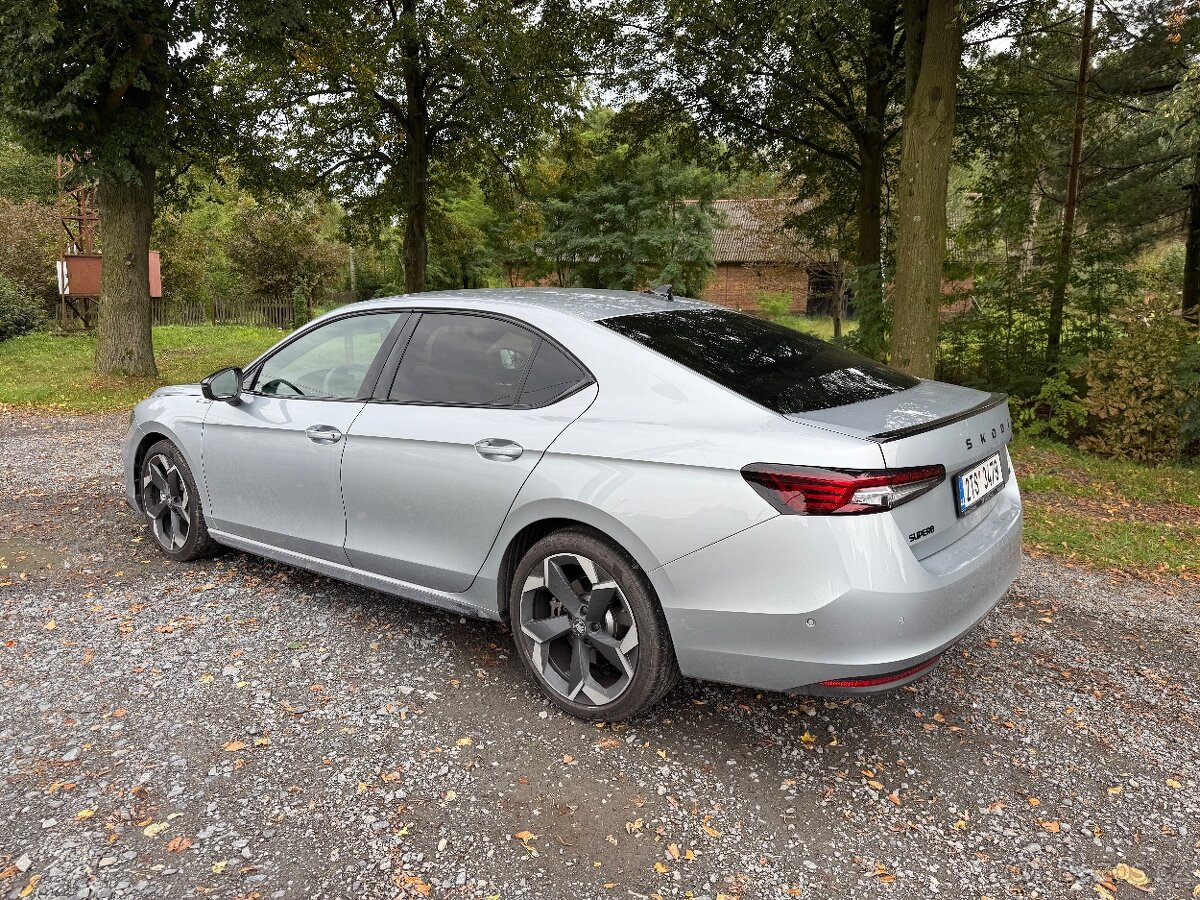 Škoda Superb 4 Sportline 2.0TSI 195kW 4x4 7/2025 440km - 5