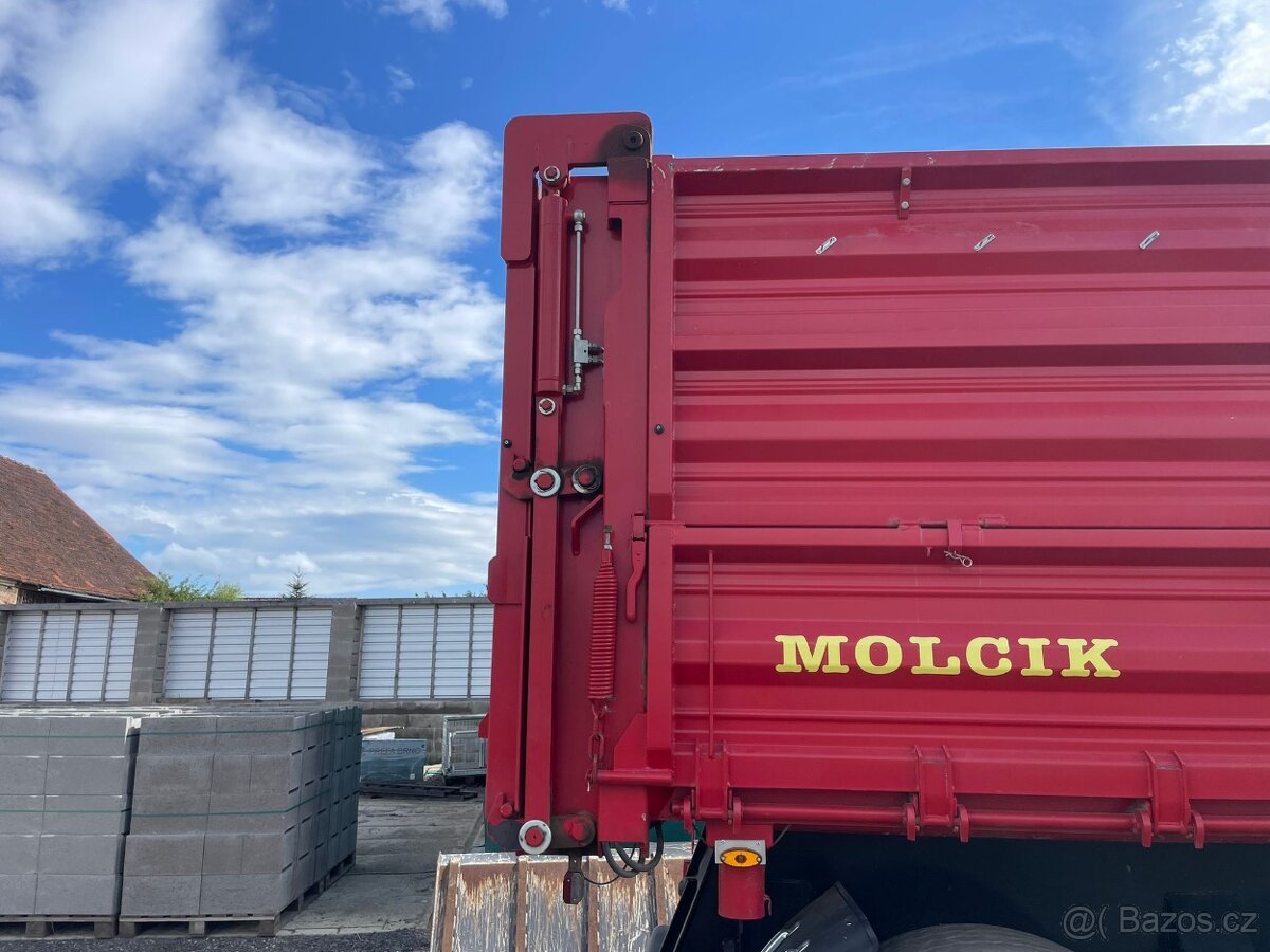 Traktorový přívěs Molčik ZDK 24000 – třístranný sklápěč - 5