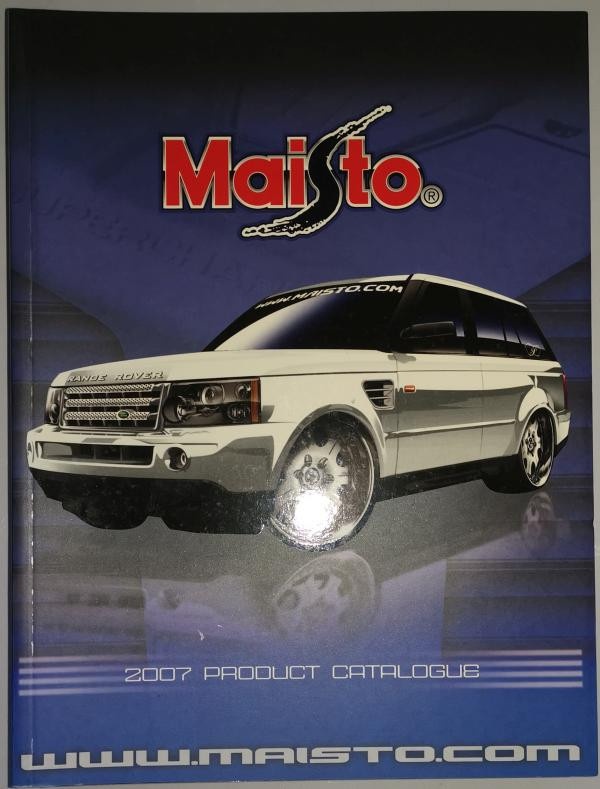 Sběratelské katalogy Maisto - 5