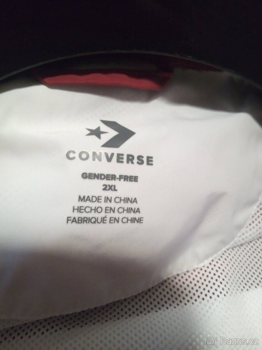 Bunda Converse vel.2xl cena 500,-Kč - 5