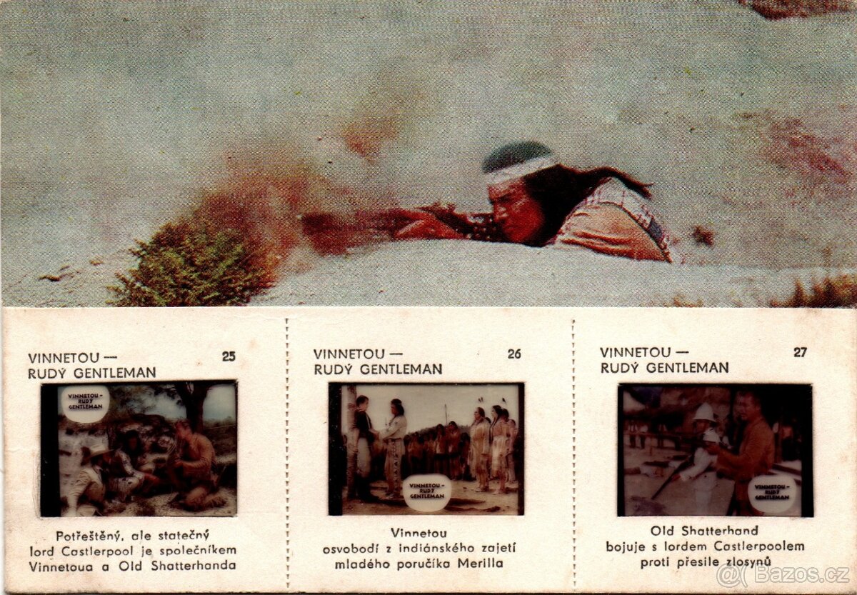 VINNETOU POHLEDY S DIAPOZITIVMI - 5