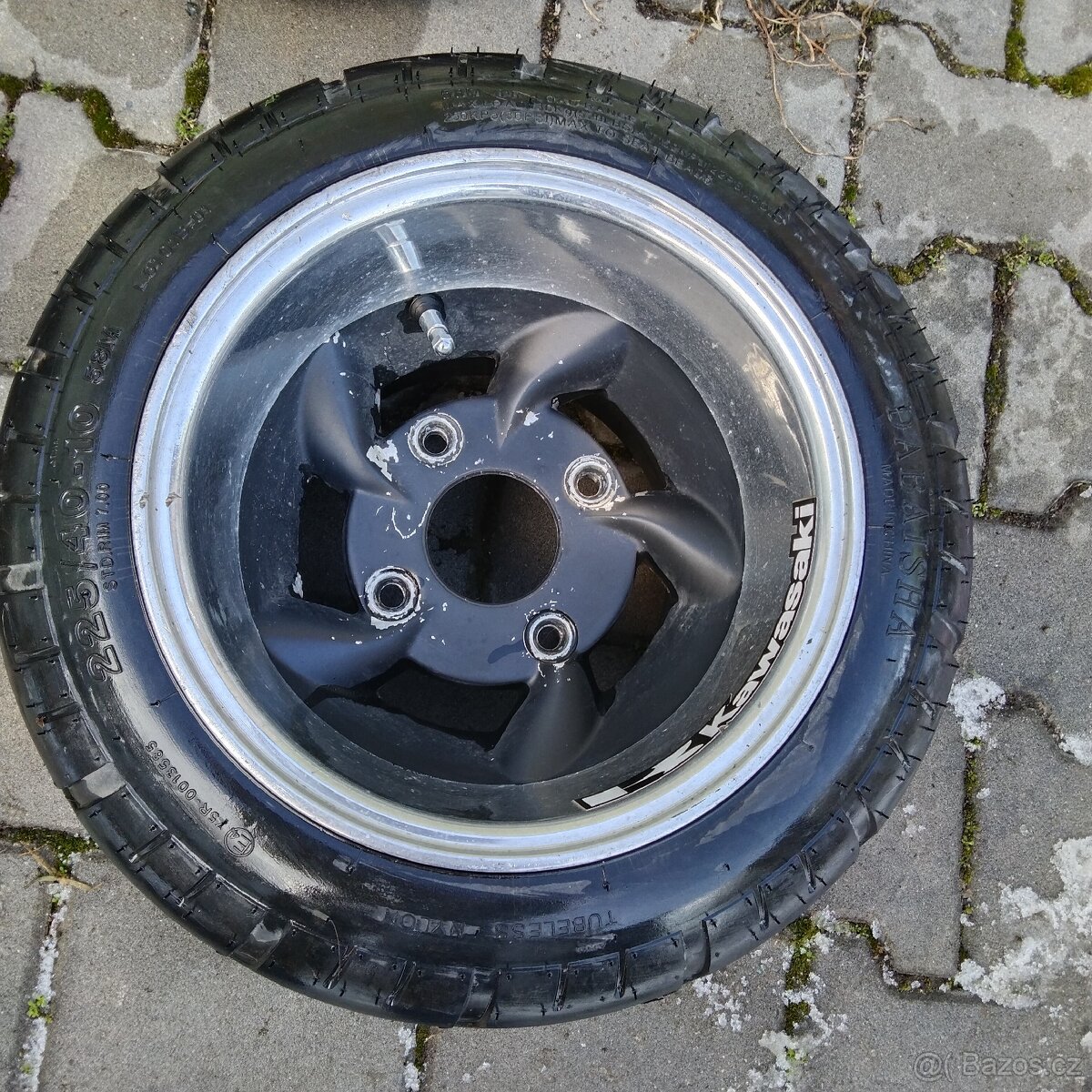 Litá silniční ALU kola 10" na čtyřkolku