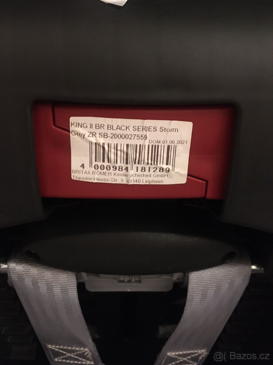 Auto sedačka Britax Römer KING II (9-18 kg) - 5