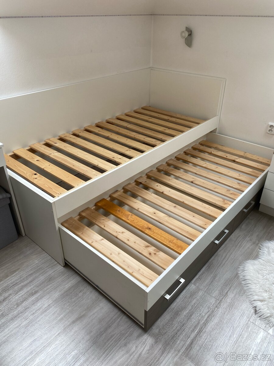 Rozkládací postel s úložným prostorem - 5