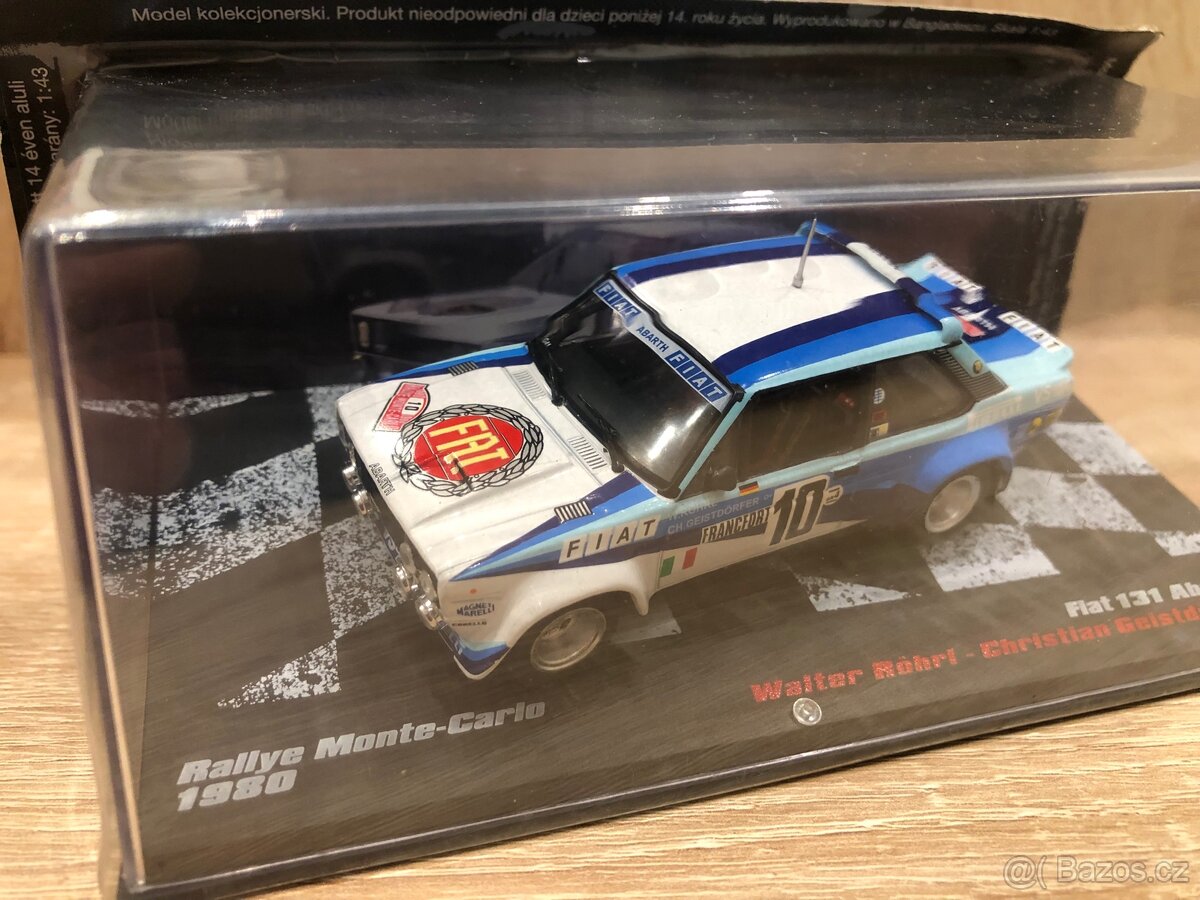 Fiat 131 Abarth, 1:43, Rally závodní automobily - 5