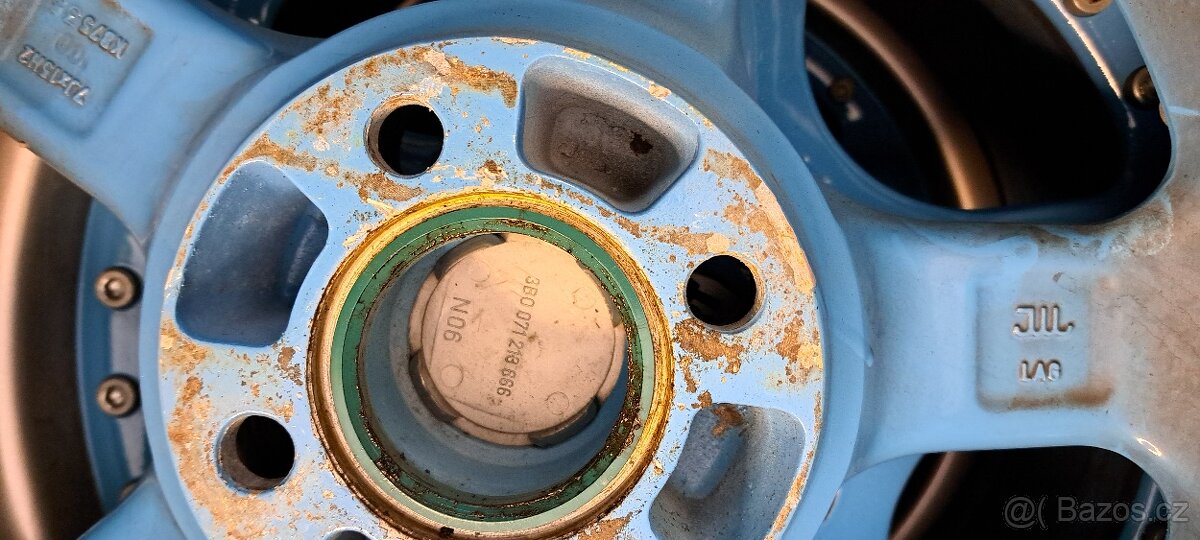 Alu kola 7Jx15H2 modré - 5