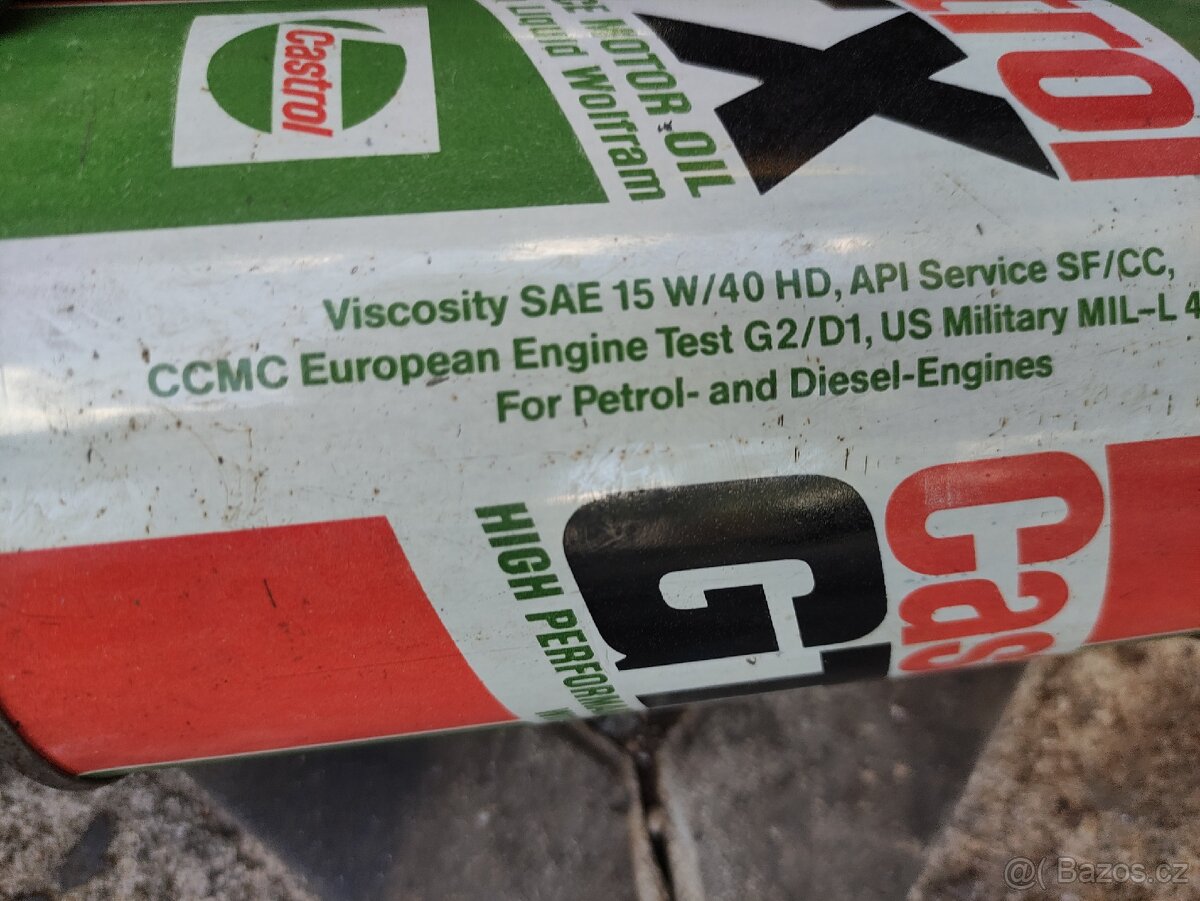 Retro balení motorový olej - 5