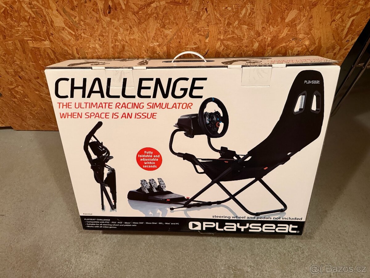 Závodní set – Logitech G29 + řadička + Playseat Challenge - 5
