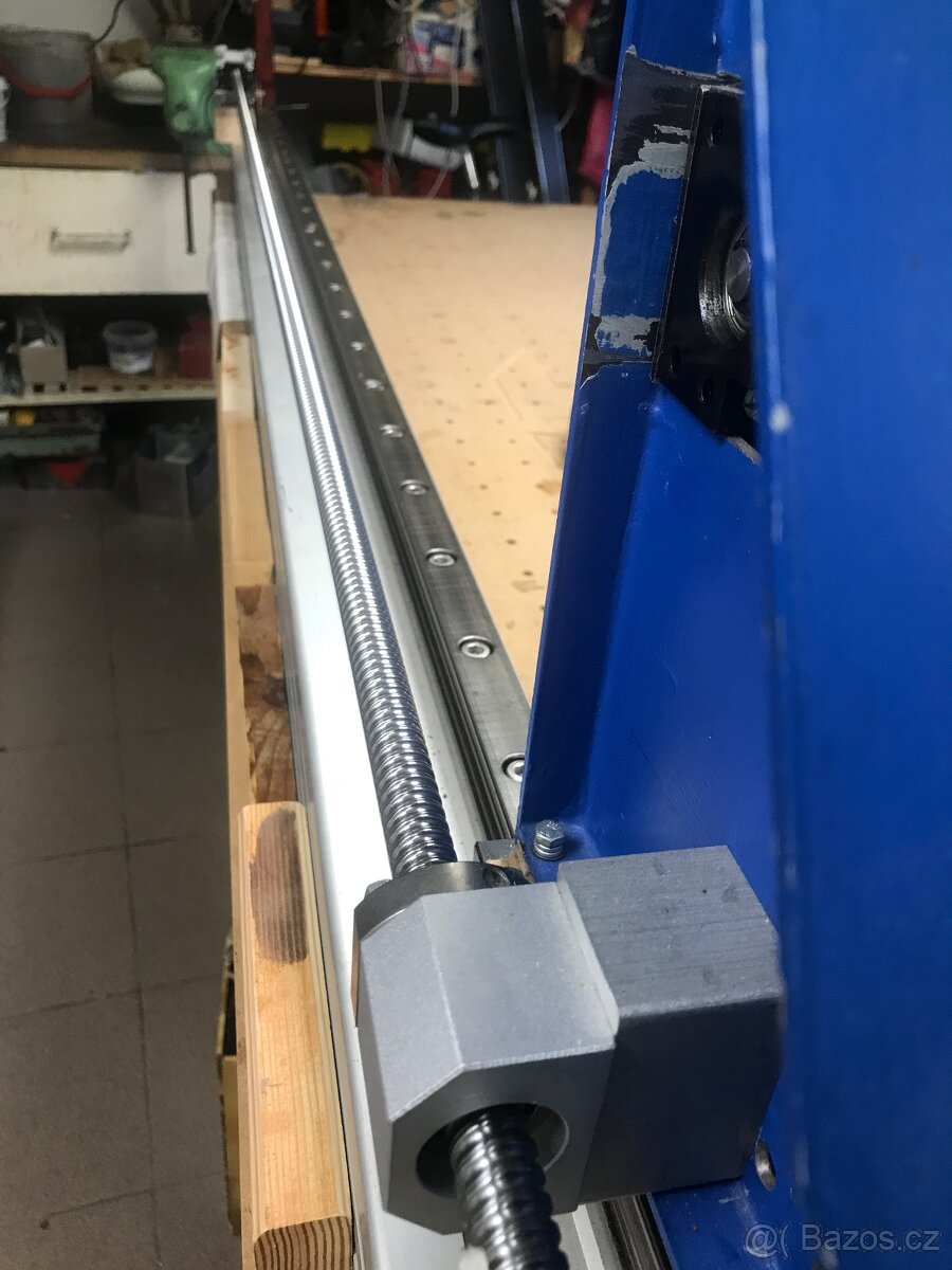 Cnc portálová frézka hobby 180 x 85 cm - 5