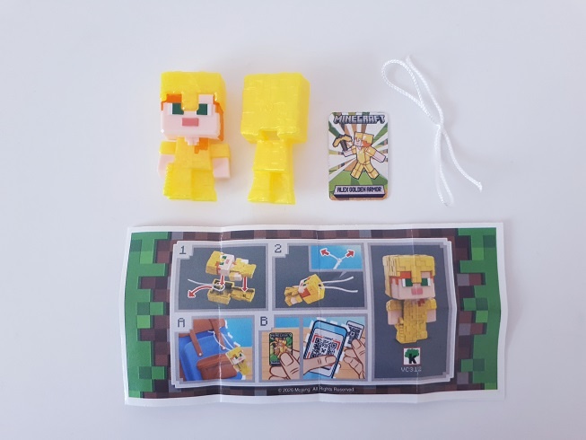 MINECRAFT FIGURKY • ALEX • STEVE • CREPER - 5