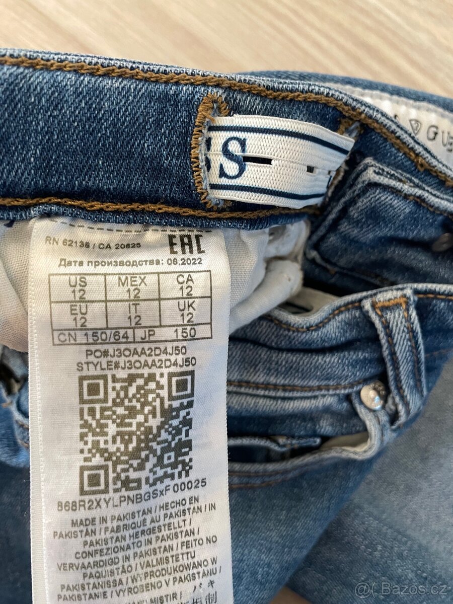 Dívčí džíny/rifle Guess vel. 152 - 5