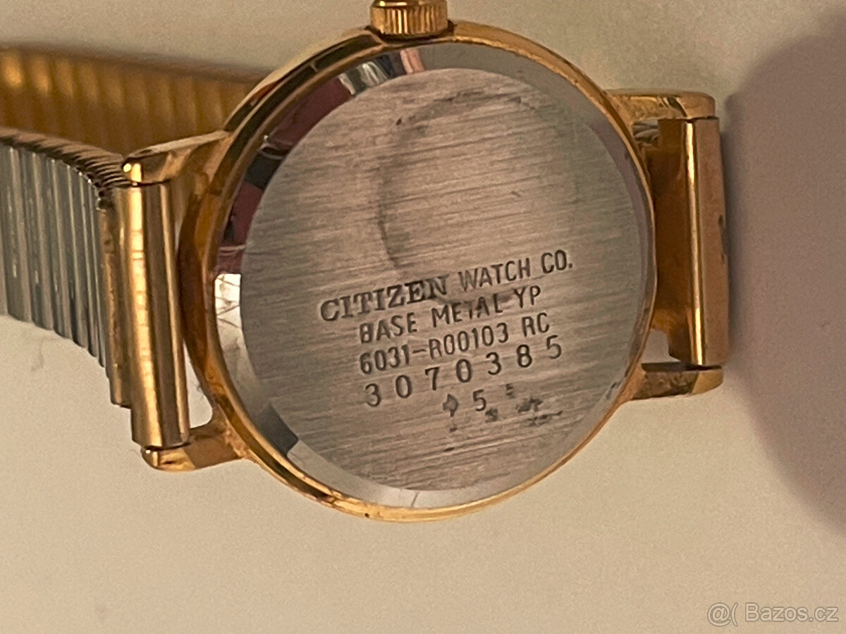 Damské hodinky Citizen, pružný náramek, nova baterka - 5