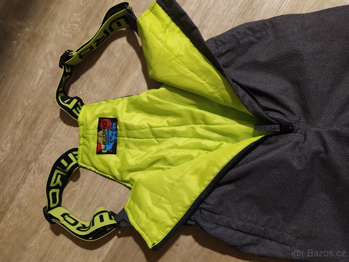 Dětské lyžařské kalhoty Lewro 128/134 - 5