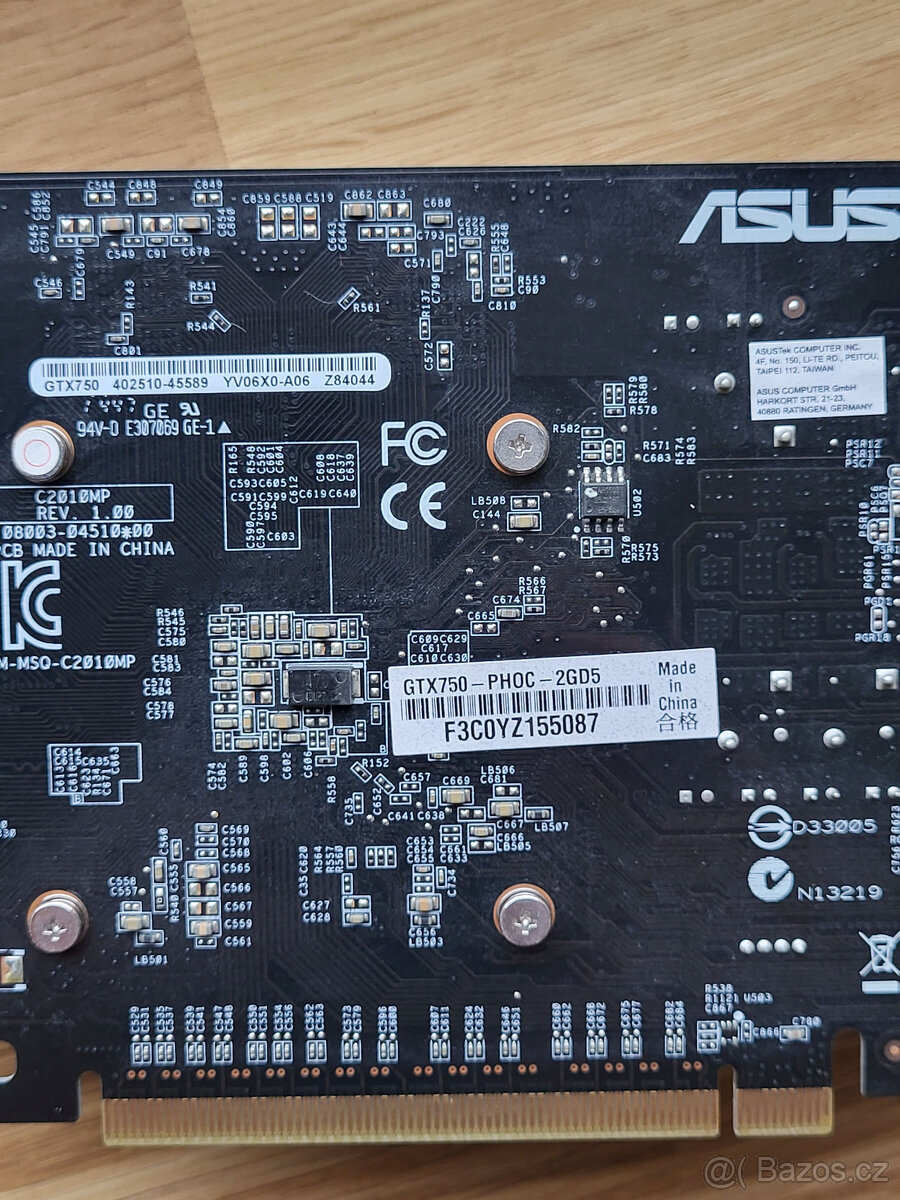 ASUS GTX 750 OC 2 GB GDDR5 - 5
