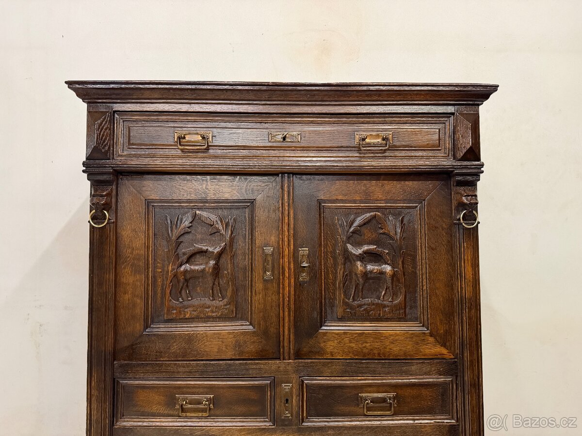 Starožitná skříň Mechelen - 5