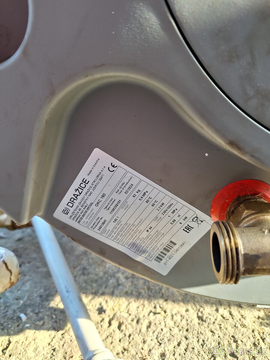 Bojler na ohřev teplé vody Dražice OKC 160 - 5