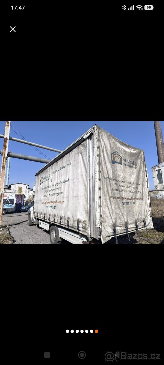 Plachtová nástavba, korba s roletou - 5