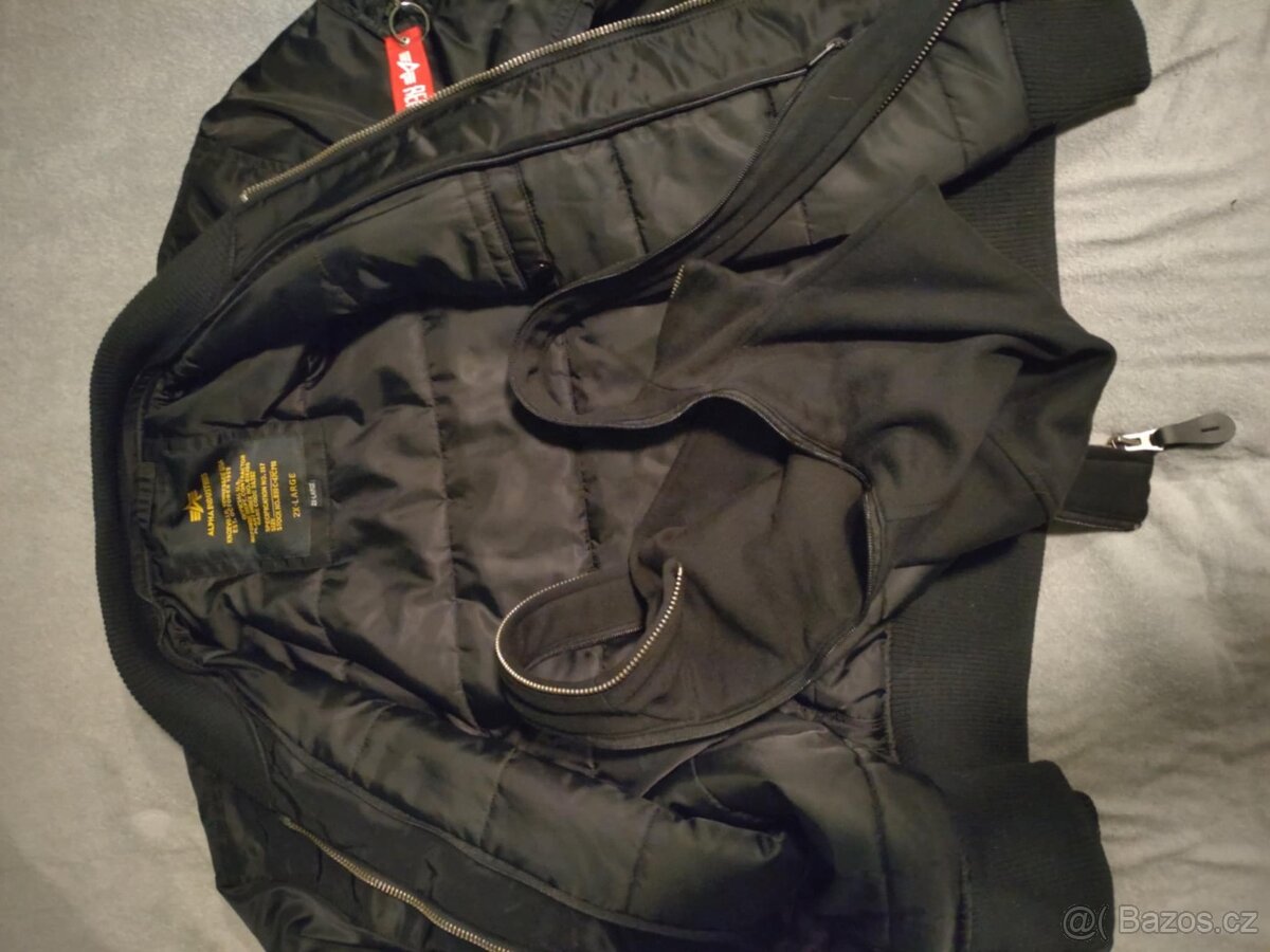 BUNDA BOMBER ALPHA INDUSTRIES MA-1 D-Tec 2XL - 5