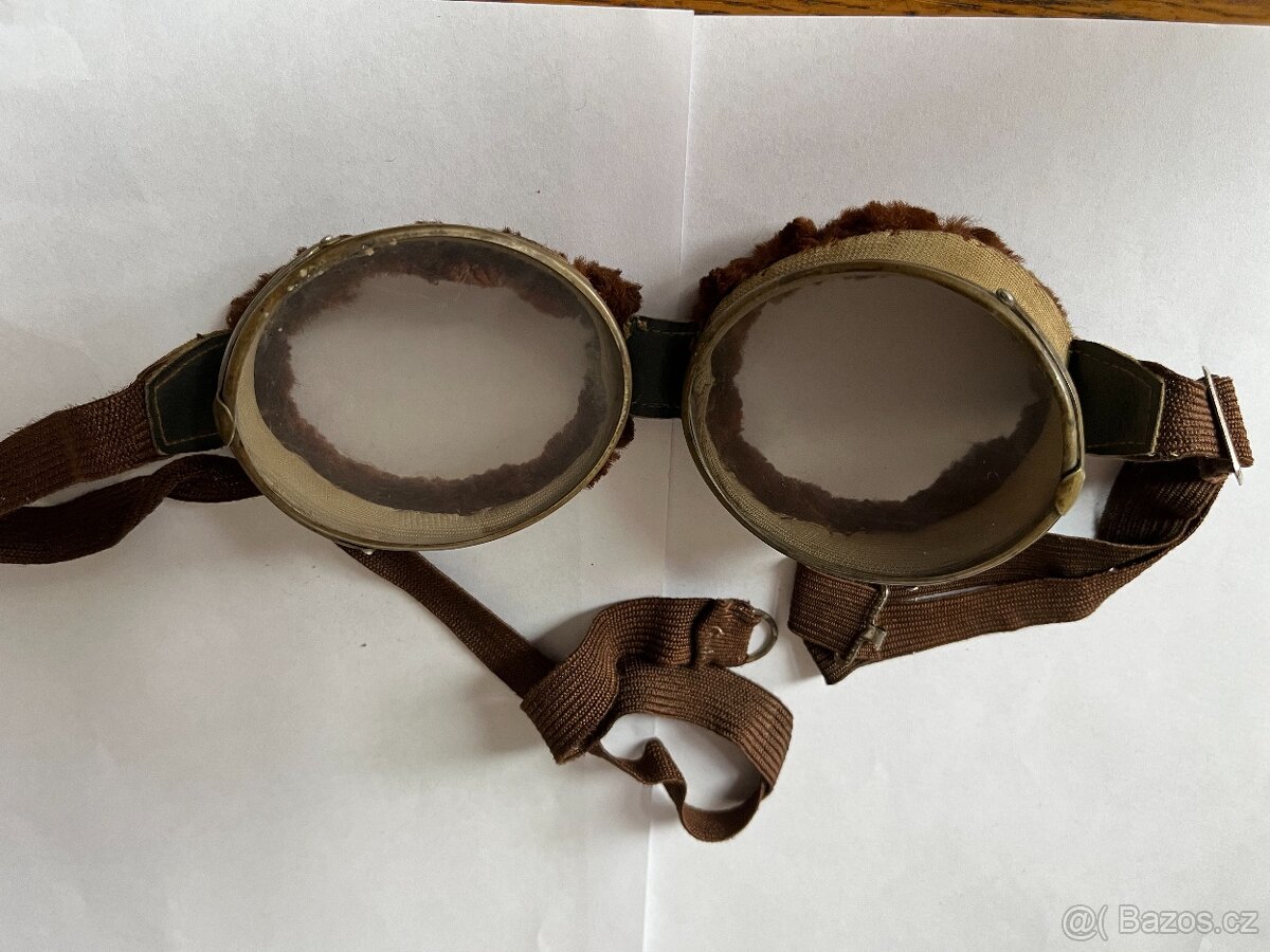 Starožitné motocyklové brýle před rokem 1945 - 5