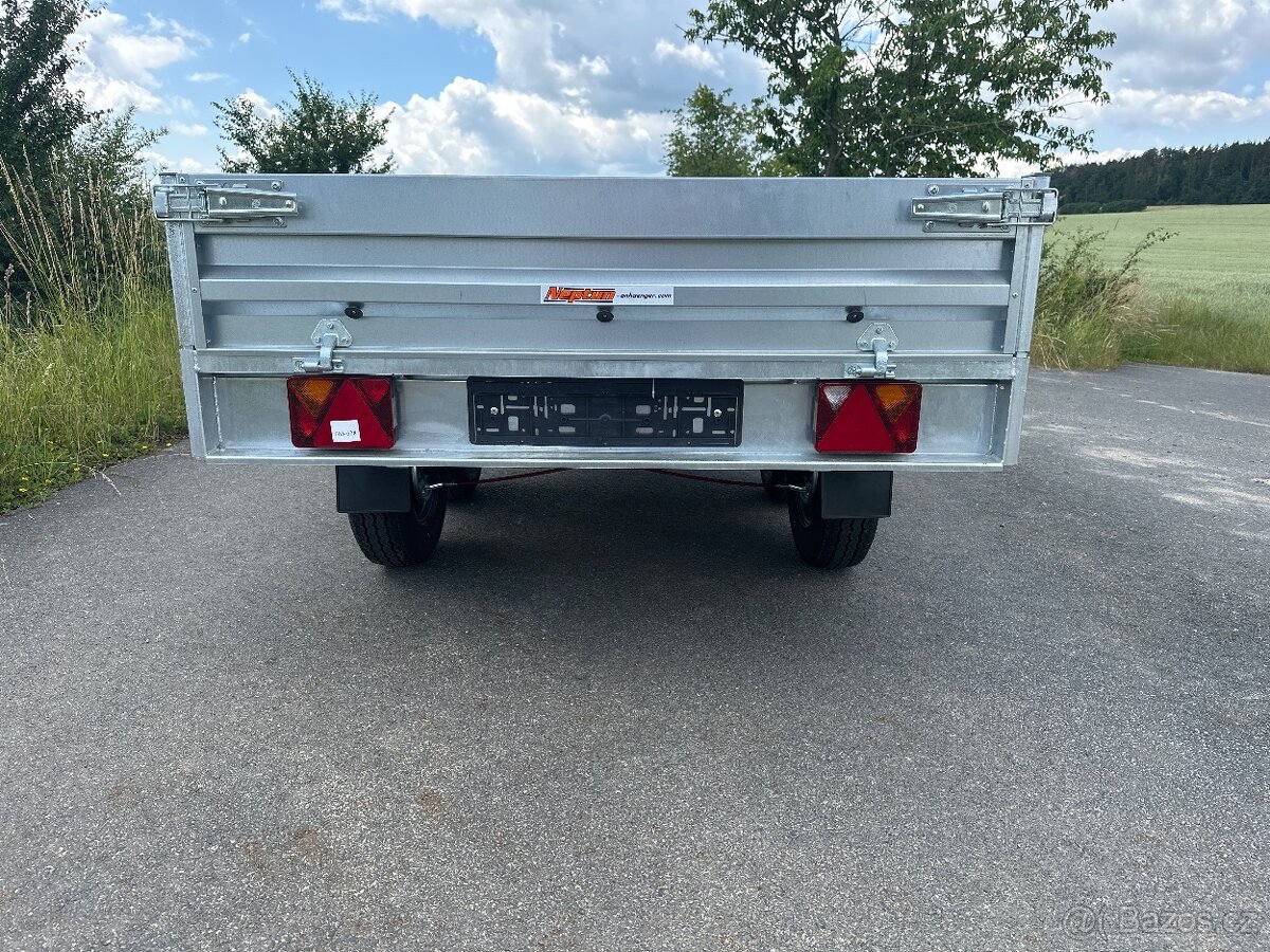 Přívěsný vozík hydraulický sklápěč KIPPER 257x148, 2700 kg - 5