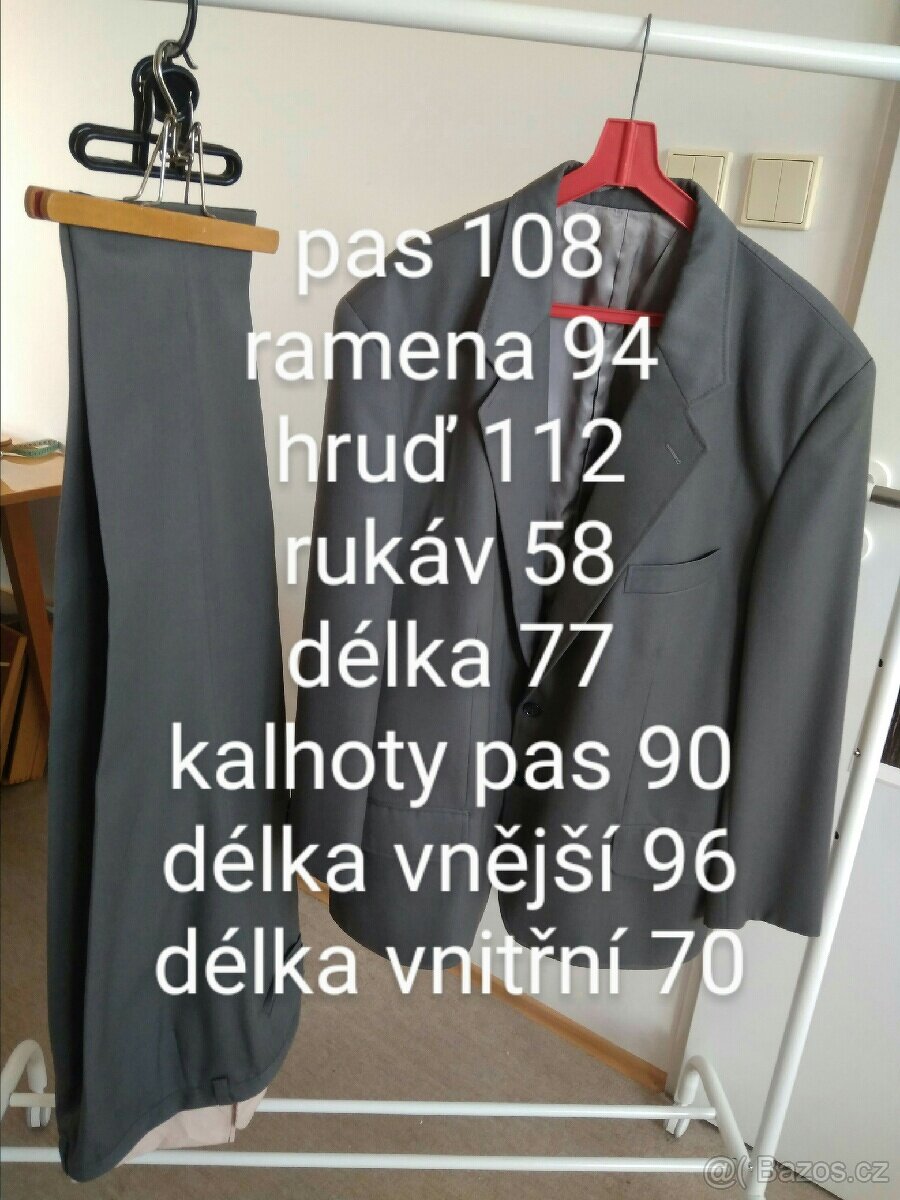 Pánské obleky a saka vel .XL - 5