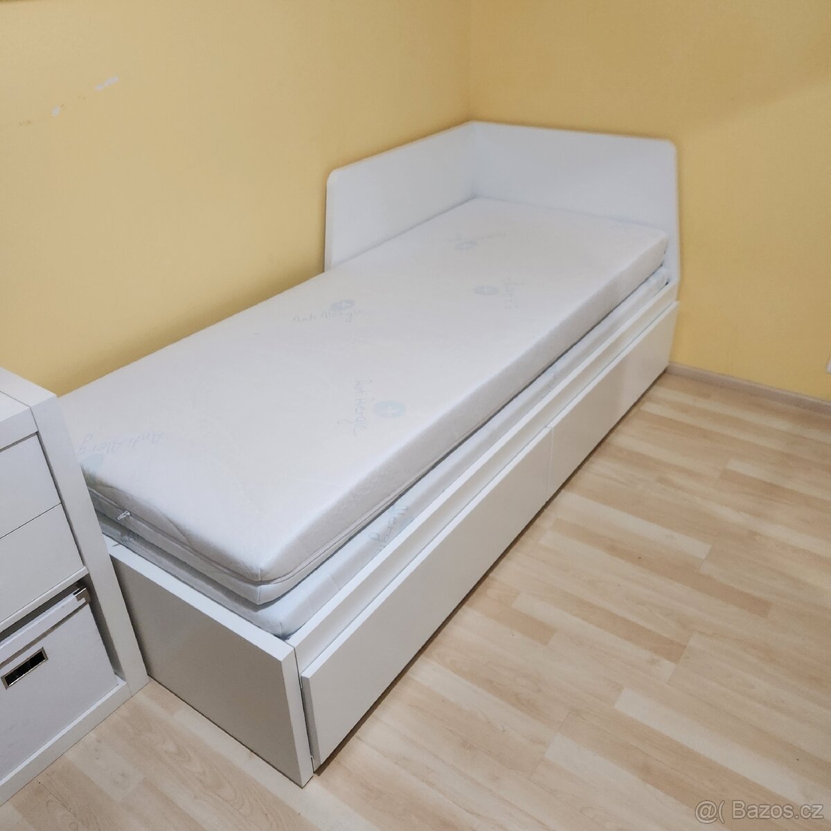 Rozkládací postel FLEKKE 80x200 + 2x matrace - 5